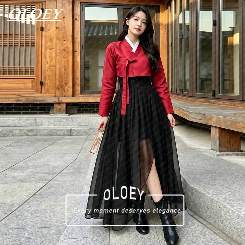 Hanbok Modern Set - OLOEY Modern Kısa Konser Hanbok Seti