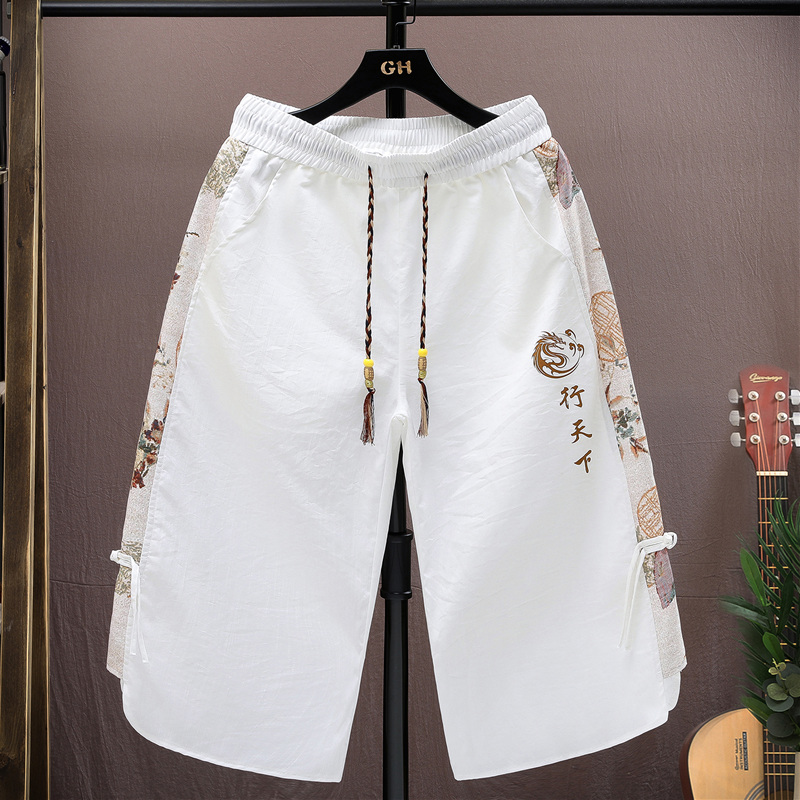 Urban Ethnic Fashion - Buz İpek Günlük Şort Erkek Yazlık