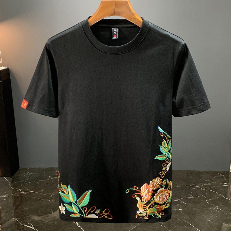 Ethnic Fashion Design - Çin tarzı nakış high-end üst erkek