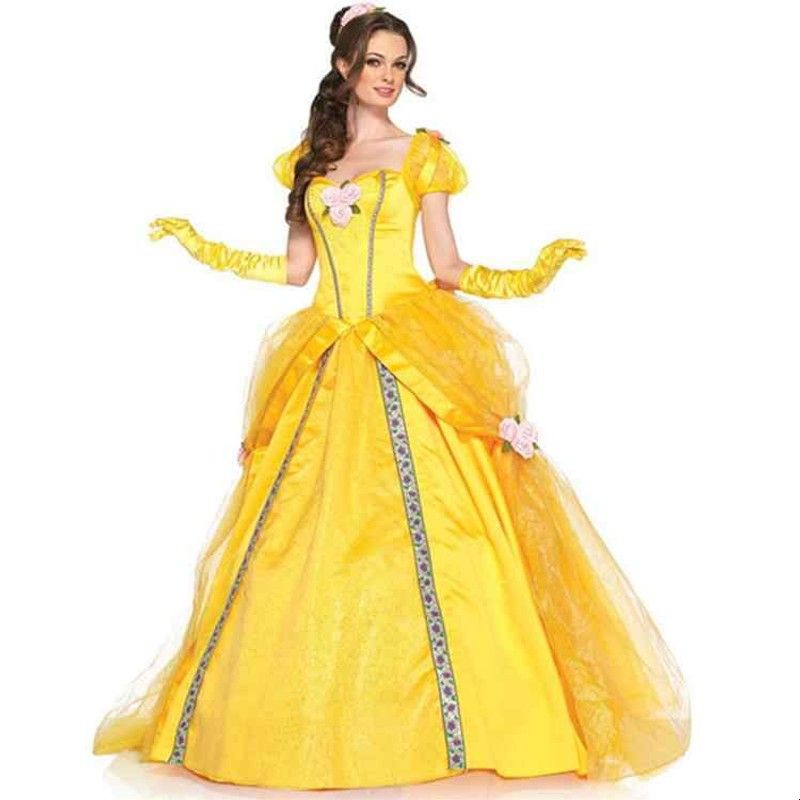 Ethnic Fashion Design - Yetişkin Cadılar Bayramı Prenses Elbisesi Cosplay