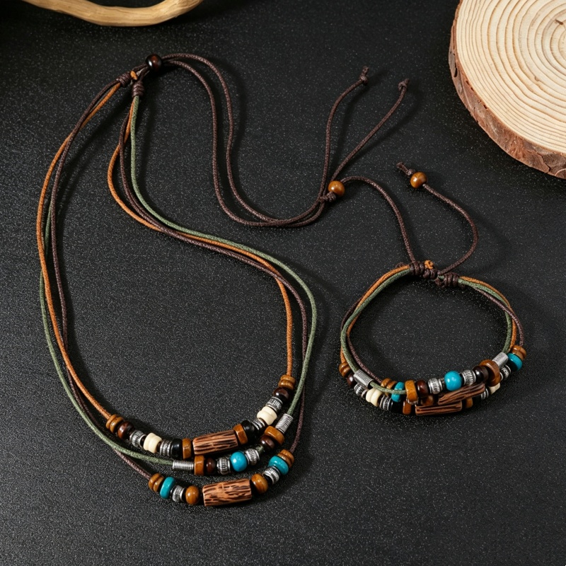 Ethnic Fashion Wear For Women - Vintage 2 Katmanlı Suni Deri Balmumu