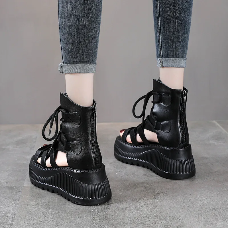 8CM etnik inek hakiki deri aya - Ethnic Fashion For Ladies incelemesi ve fiyatı