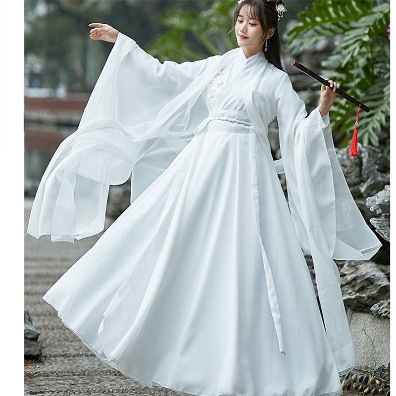 Modern Hanfu kadın çin gelenek - Hanbok Modern Set incelemesi ve fiyatı