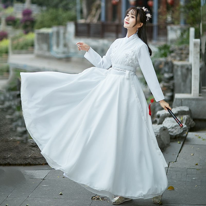 Modern Hanfu kadın çin gelenek - Hanbok Modern Set incelemesi ve fiyatı