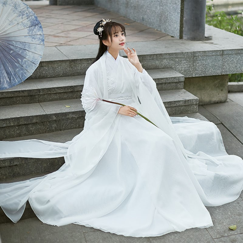 Modern Hanfu kadın çin gelenek - Hanbok Modern Set incelemesi ve fiyatı