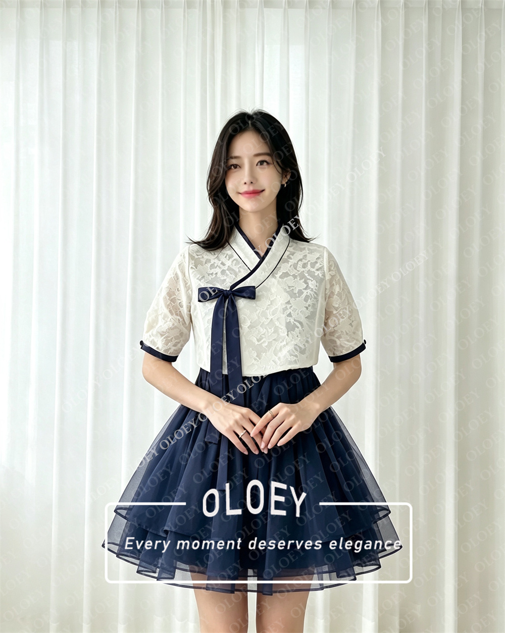 OLOEY Modern Siyah Kısa Konser - Hanbok Modern Set incelemesi ve fiyatı