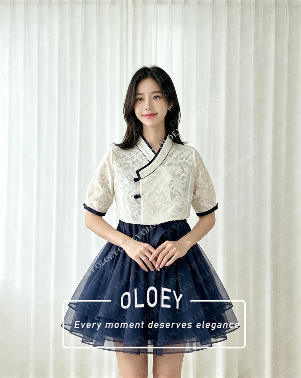 OLOEY Modern Siyah Kısa Konser - Hanbok Modern Set incelemesi ve fiyatı