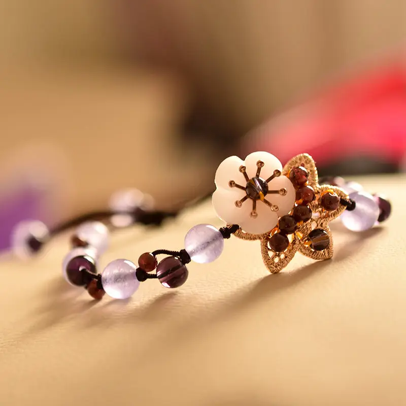 Çin Kristal Mori Bileklik Mori - Ethnic Fashion For Ladies incelemesi ve fiyatı