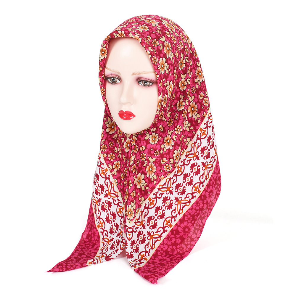 85*85cm Pastoral tarzı kadın k - Ethnic Fashion For Ladies incelemesi ve fiyatı