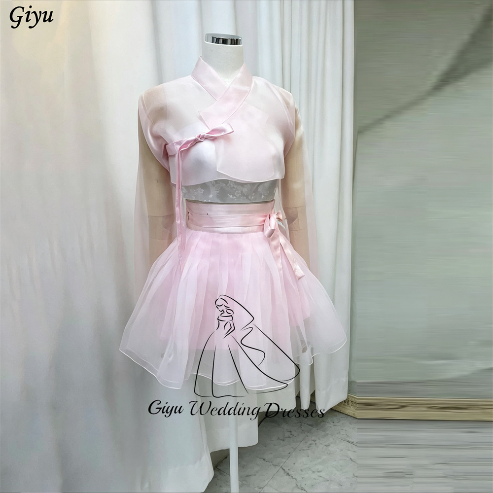 Giyu Pembe Modern Hanbok Elbis - Hanbok Modern Set incelemesi ve fiyatı