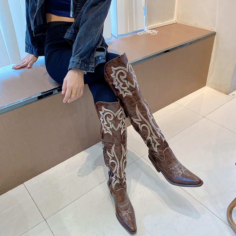 Yeni kovboy çizmeleri kadın si - Winter Ethnic Fashion For Women incelemesi ve fiyatı