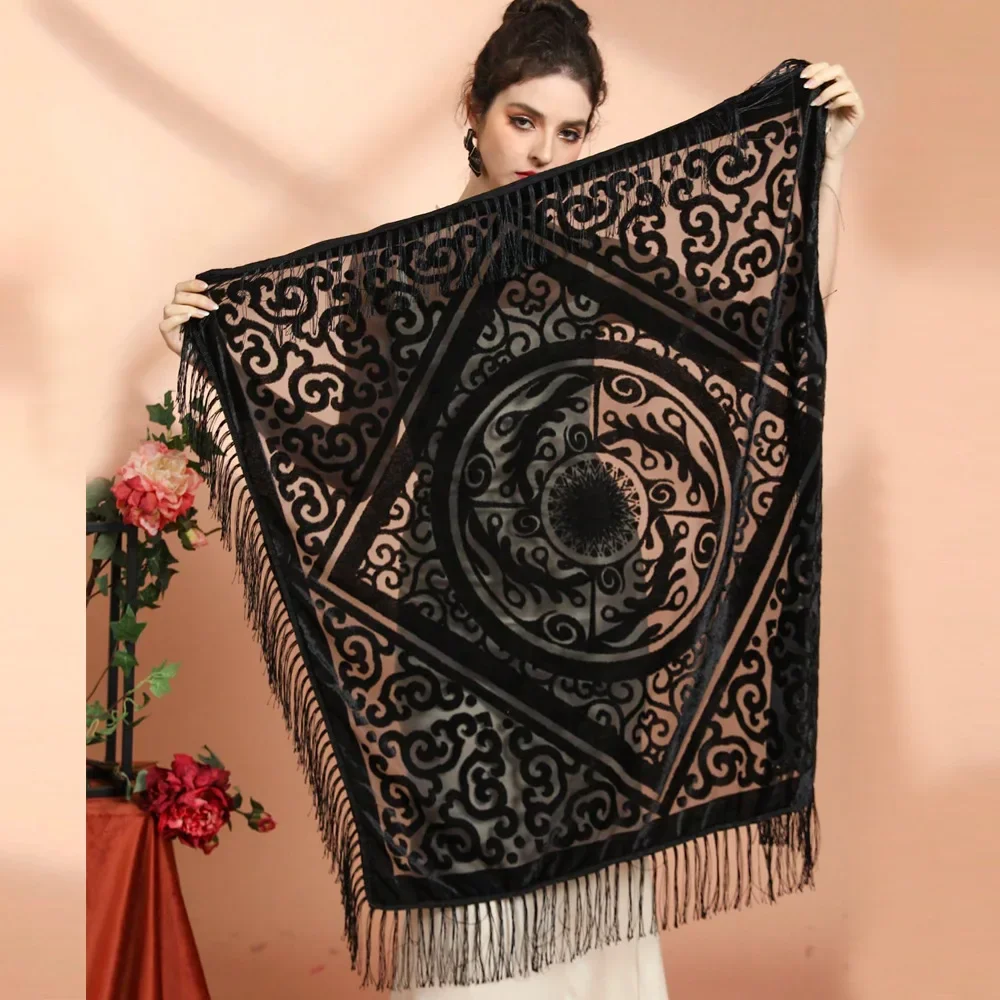 AW25 Püskül Trimli Kadife Jaka - Ethnic Fashion Collection incelemesi ve fiyatı