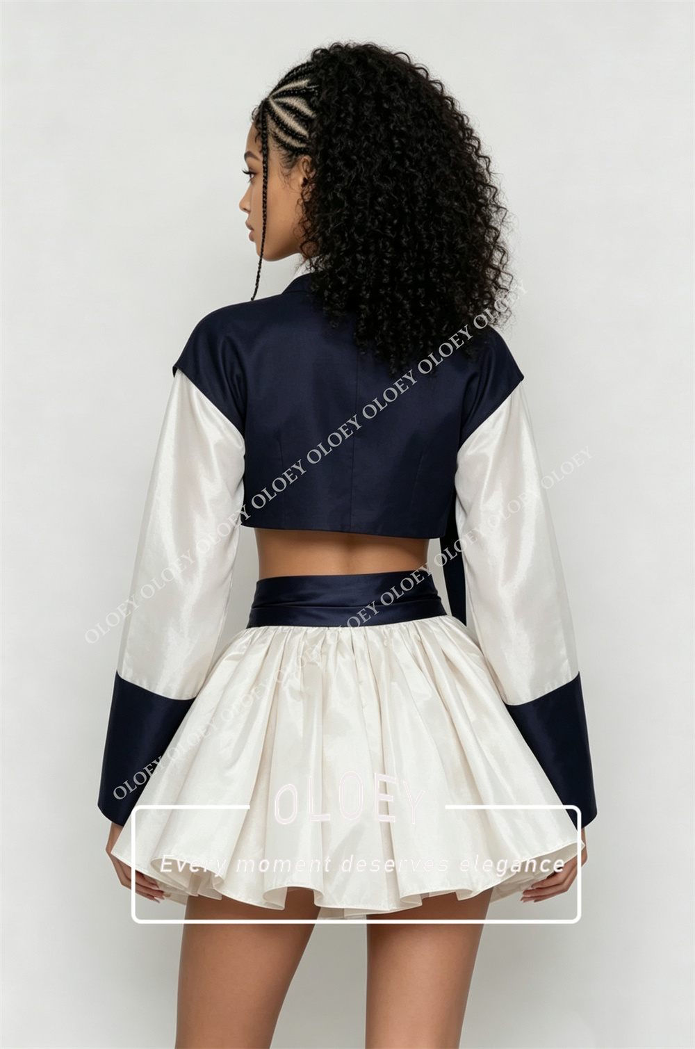 OLOEY Modern Lacivert Fildişi  - Hanbok Modern Set incelemesi ve fiyatı