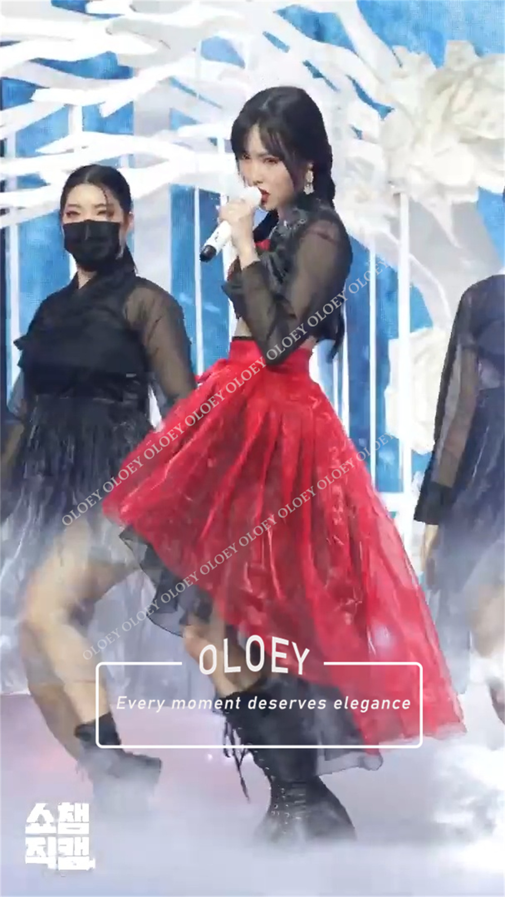 OLOEY Modern Kırmızı Siyah Kon - Hanbok Modern Set incelemesi ve fiyatı