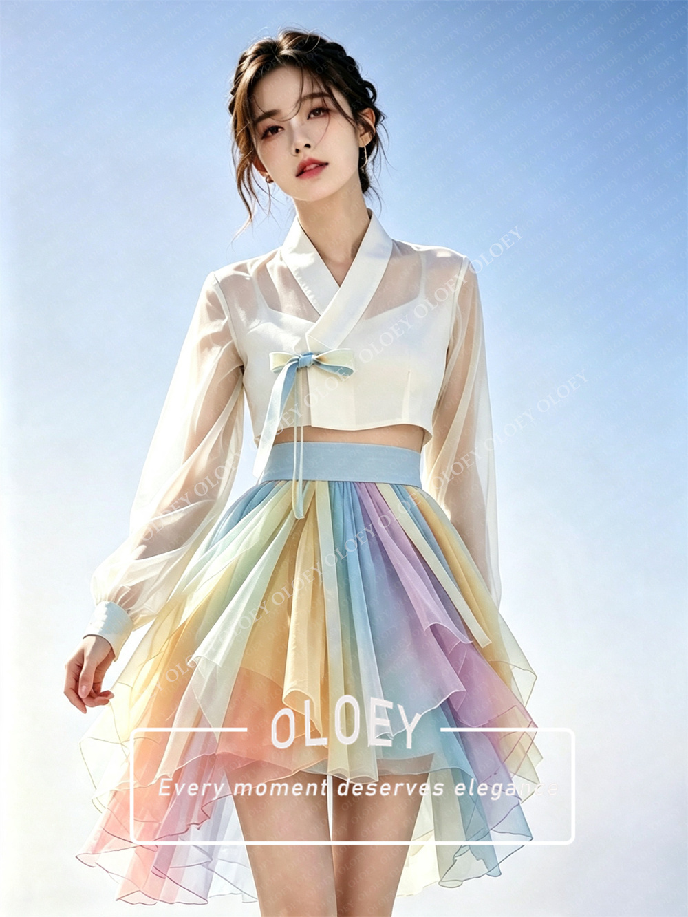 OLOEY Modern 3 Parçalı Kısa Ko - Hanbok Modern Set incelemesi ve fiyatı